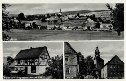 Ebersburg Ried (6408) Kolonialwaren Handlung Emil Müller Kirche I-II - Altri & Non Classificati