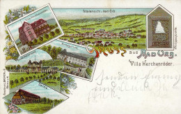 Bad Orb (6482) Villa Herchenröder Amtsgericht Saline 1899 II (Ecken Leicht Bestoßen) - Other & Unclassified