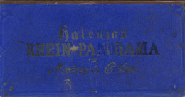 Mainz (6500) Kalender Rheinpanorama Von Mainz Bis Köln Als Leporello, Verlag Halenza Ca. 1890 II - Mainz