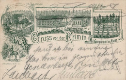 Mainz Gonsenheim (6500) Gasthaus Zur Krimm 1897 I - Mainz