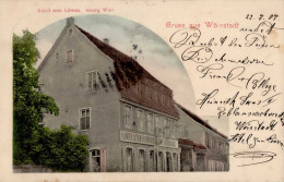 Wörrstadt (6501) Hotel Zum Löwen 1907 I - Andere & Zonder Classificatie