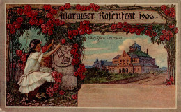 Worms (6520) Rosenfest 1906 Städt. Spiel-und Festhaus I- - Altri & Non Classificati