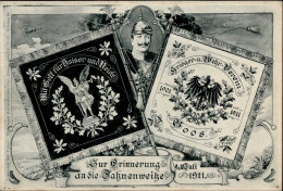 Boos (6551) Zur Erinnerung An Die Fahnenweihe Des Krieger- Und Wehr-Vereins 9. Bis 10. Juli 1911 I- - Altri & Non Classificati