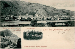 Martinstein (6574) Gasthaus Zum Goldenen Hirsch Schloss Dhaun I - Autres & Non Classés