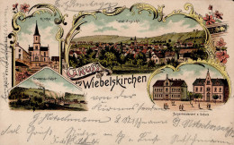 Wiebelskirchen (6680) Rathaus Schule 1898 I- - Otros & Sin Clasificación