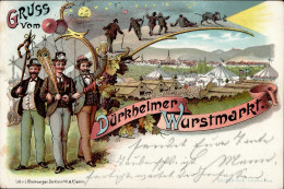 Bad Dürkheim (6702) Wurstmarkt 1903 II (Stauchung) - Otros & Sin Clasificación