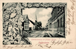 Oggersheim (6700) Schillerstrasse Ev. Kirche 1904 II (kleine Stauchung) - Altri & Non Classificati