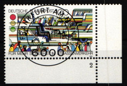 BRD Bund 1554 Gestempelt Mit Formnummer 2 #NO330 - Otros & Sin Clasificación