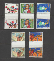 Great Britain 1981 Christmas Gutterpairs MNH ** - Kerstmis