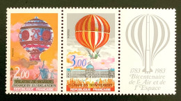 1983 FRANCE N P2262A BICENTENAIRE DE L’AIR ET DE L’ESPACE - NEUF** - Unused Stamps