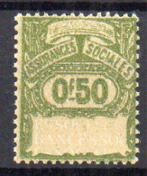 !!! FISCAL, ASSURANCES SOCIALES N°21B NEUF ** - Stamps