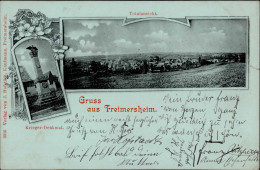 Freimersheim (6731) Kriegerdenkmal 1900 II- (Riß, Fleckig) - Autres & Non Classés