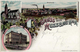 Mußbach (6730) Schulhaus 1898 I- - Autres & Non Classés