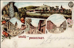 Hochstadt (6745) Rathaus 1897 II (Stauchung) - Sonstige & Ohne Zuordnung
