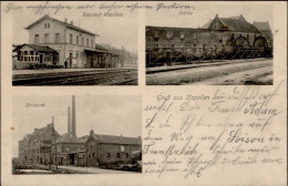 Kapellen-Drusweiler (6749) Bahnhof Mühle Brauerei 1915 I- - Altri & Non Classificati