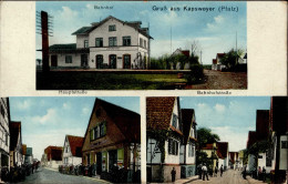 Kapsweyer (6749) Bahnhof Hauptstrasse Emailschild I- - Autres & Non Classés