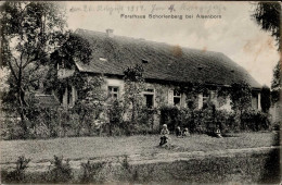 Alsenborn In Der Pfalz (6753) Gasthaus Zum Forsthaus Schorlenberg II (fleckig VS/RS) - Otros & Sin Clasificación