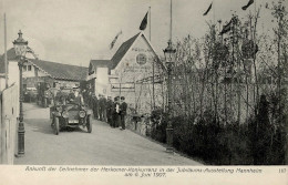 Mannheim (6800) Teilnehmer Der Herkomer-Konkurrenz 6. Juni 1907 II- (beschnitten) - Mannheim