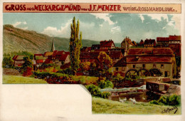 Neckargemünd (6903) Weingrosshandlung Menzer Sign. H. Hoffmann I- - Altri & Non Classificati