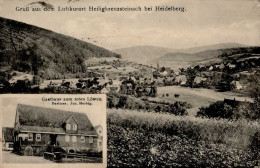Heiligkreuzsteinach (6901) Gasthaus Zum Roten Löwen 1921 II (Stauchung) - Other & Unclassified