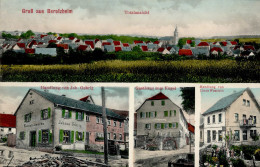 Berolzheim (6965) Gasthaus Zum Engel Handlungen Von Gehrig, Joh. Und Wesslein, Linus I-II Ange - Other & Unclassified