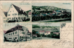 Oberstetten (6990) Handlung Hub Gasthaus Zum Löwen 1907 I - Other & Unclassified