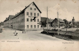 Weikersheim (6992) II (Stauchung, Ecken Abgestoßen) - Autres & Non Classés