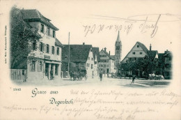 Degerloch (7000) Kirche 1899 I-II - Other & Unclassified