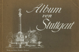 Stuttgart (7000) Album Von Stuttgart, 31 Tafeln Versch. Sehenswürdigkeiten (17,5x12,5 Cm) Auf 28 S., Verlag Kaufler Stut - Stuttgart