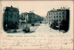 Stuttgart (7000) Neckarstrasse Neckartor 1899 I-II (fleckig) - Stuttgart