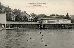 STUTTGART-BERG (7000) - Gruss Aus Dem Stuttgarter Mineralbad Berg I Montagnes - Stuttgart