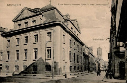 Stuttgart (7000) Erste Stände-Kammer Ecke Calwer-Lindenstrasse Stiftskirche I- - Stuttgart