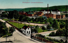 Untertürkheim (7000) 1914 II- (kleiner Riss) - Stuttgart