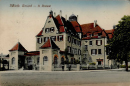 Schwäbisch Gmünd (7070) Postamt 1923 II (Stauchung) - Sonstige & Ohne Zuordnung