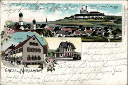 Neresheim (7086) Bahnhof Eisenbahn 1905 I- Chemin De Fer - Sonstige & Ohne Zuordnung