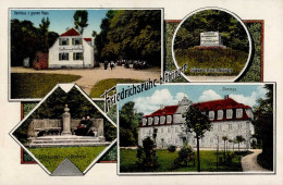 Friedrichsruhe (7111) Gasthaus Zum Grünen Haus Alexander Denkmal 1915 I - Sonstige & Ohne Zuordnung