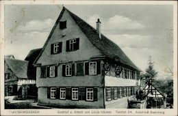 Unterweissach (7153) Gasthaus Zum Hirsch I-II - Sonstige & Ohne Zuordnung