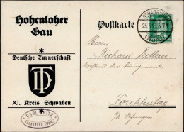 Gerabronn (7182) Hohenloher Gau Deutsche Turnerschaft XI. Kreis Schwaben II (Stauchung) - Otros & Sin Clasificación