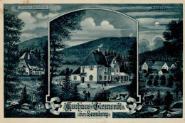 Leonberg (7250) Kurhaus Glemseck Jagdhaus Hubertusbrunn 1911 II (beschnitten) - Altri & Non Classificati