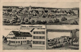 Wittlensweiler (7290) Gasthaus Zur Krone Verlag Pernat II (Stauchung, Marke Entfernt) - Other & Unclassified