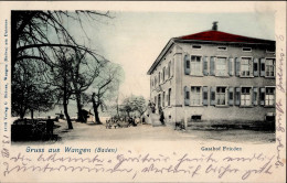 Wangen (7321) Gasthaus Frieden 1902 I- - Other & Unclassified