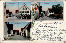 Mössingen (7406) Apotheke Langgasse Mittelgasse 1915 I-II (fleckig) - Andere & Zonder Classificatie