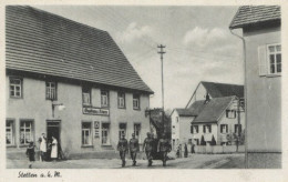Stetten (7488) Gasthaus Zum Löwen II (Stauchung) - Sonstige & Ohne Zuordnung
