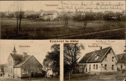 Ettlingen (7505) Ezenrot Schule Spezereihandlung 1916 I-II (Stauchung) - Ettlingen