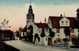 Ettlingen (7505) Volksbank 1912 II (Stempeldurchdruck) - Ettlingen