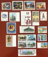 1992 - Italian Republic (21 New Stamps) MNH - ITALY STAMPS - 1991-00: Mint/hinged