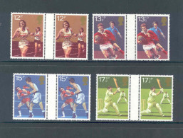 Great Britain 1980 Sport Gutterpairs MNH ** - Ongebruikt