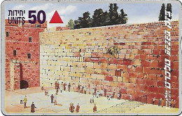 Israel: Bezeq - 143f Jerusalem, The Western Wall - Israël