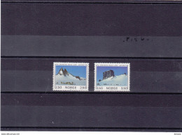 NORVEGE 1985 ANTARCTIQUE, Montagnes, Chiens Yvert 874-875 NEUF** MNH Cote 4 Euros - Nuovi