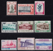 Irán. 1935 Y&T. 566 / 574, MNH. - Iran